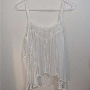 off the shoulder white blouse